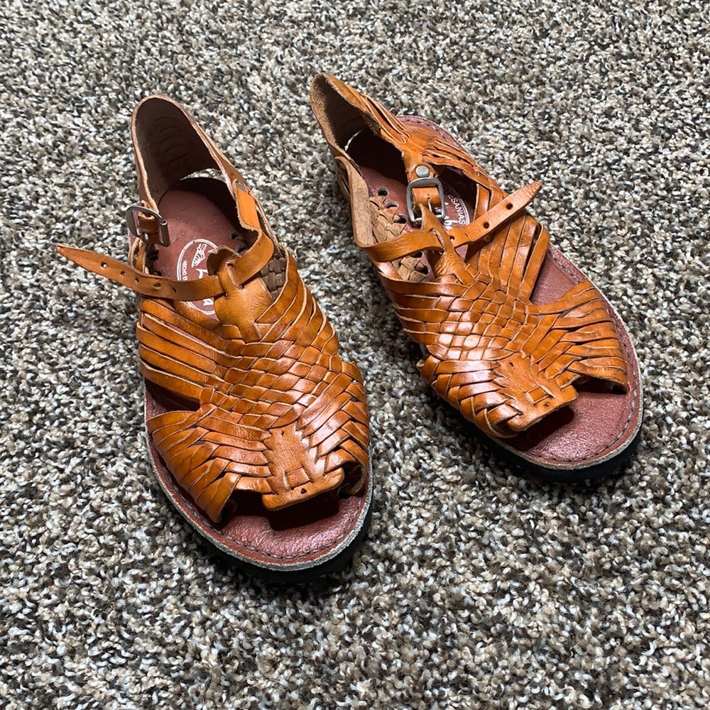 Authentic woman’s chanclas from Mexico